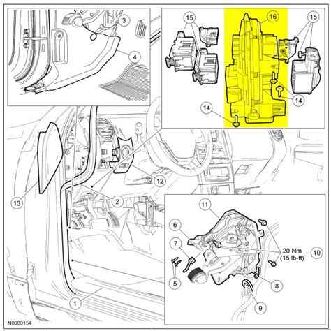 2007 ford explorer smart junction box location|2007 Ford Explorer relay diagram.